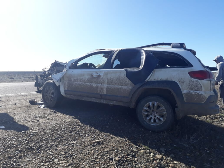 Choque y vuelco en la Ruta 26: tres vehículos estuvieron involucrados