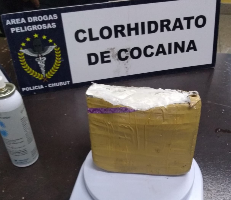 Secuestraron cocaína por un valor de 4 millones de pesos y hay un detenido