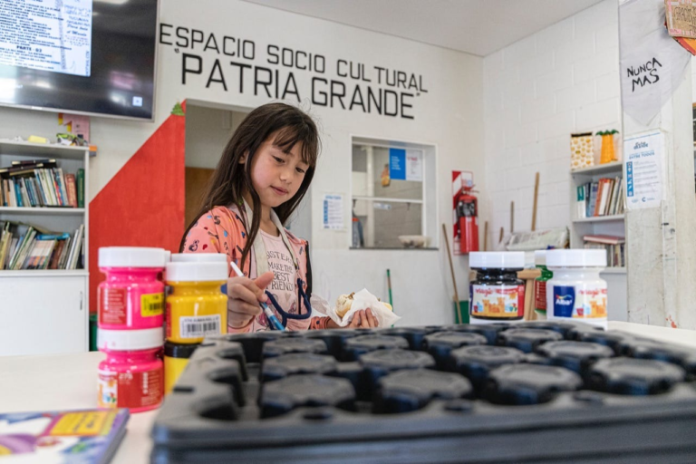 “Patria Grande” ofrece actividades para niños, niñas y adolescentes