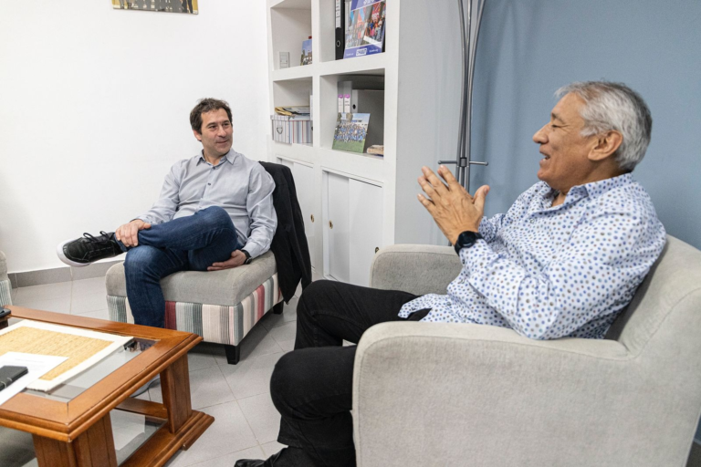 El intendente dialogó con Béliz respecto al sector comercial en la Provincia