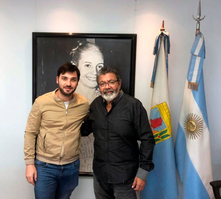 Nacho Torres se reunió con el secretario nacional de la UOCRA y repasaron un plan para reactivar la obra pública y privada en Chubut