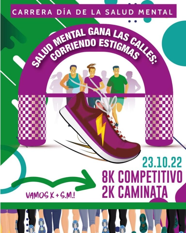 Carrera para concientizar y adquirir insumos para el Área de Salud mental