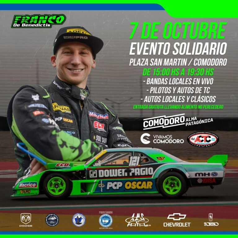 Evento solidario con el piloto Franco De Benedictis