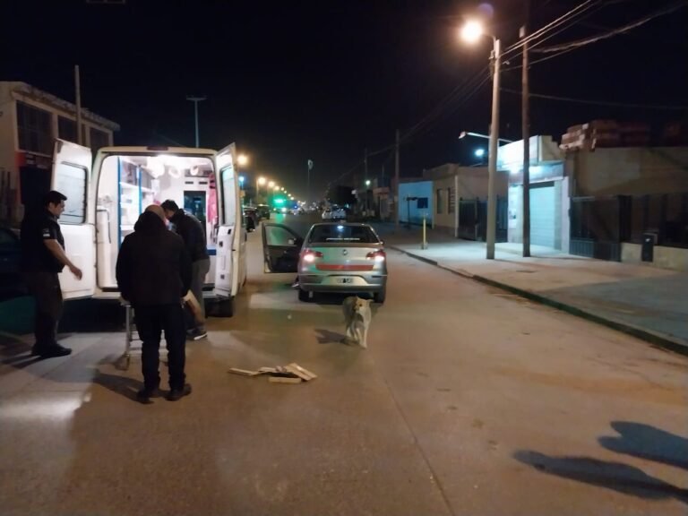 Sufrió una fractura tras ser atropellado por un remis