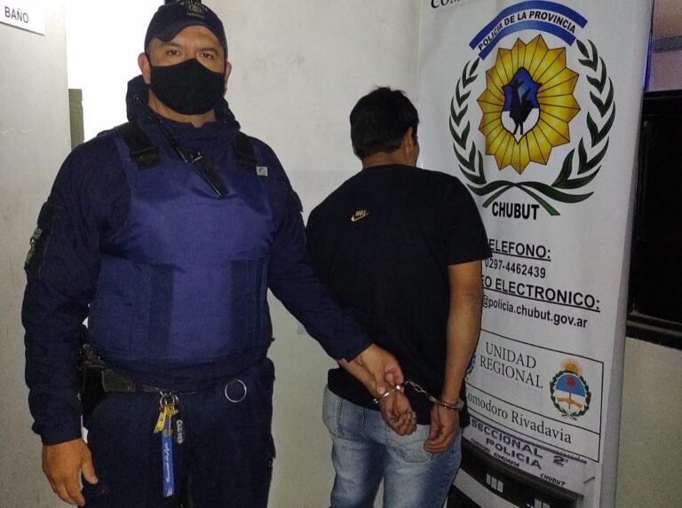 Detenido por golpear a su pareja en la vía pública