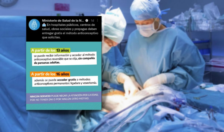 Polémica por la ligadura de trompas y la vasectomía para adolescentes