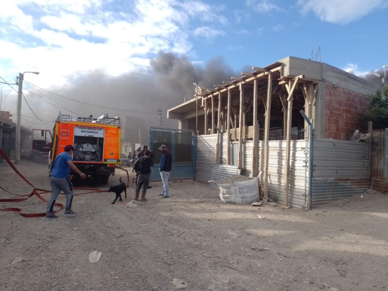 Un desperfecto eléctrico causó el incendio de una vivienda