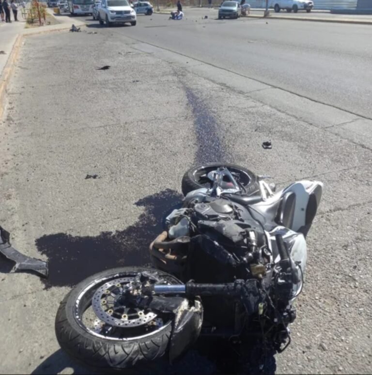 Falleció el motociclista que sufrió un accidente en la Av. Ducós