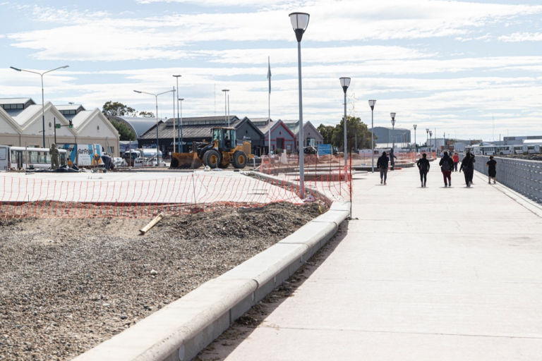 Las obras del Paseo Costero continúan avanzando a buen ritmo