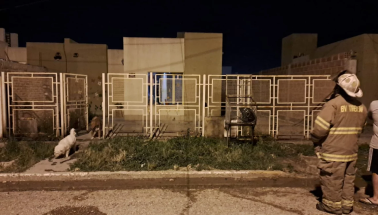 Intentó incendiar una casa con una mujer y sus hijos adentro