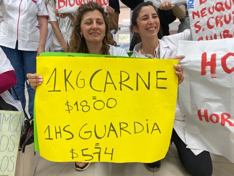 Profesionales de Salud piden un salario acorde