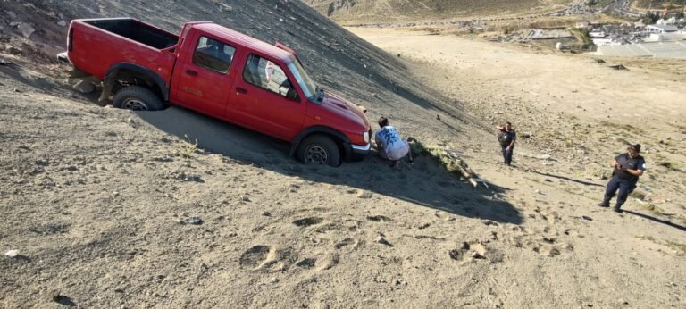 Cayó por la ladera del cerro Chenque