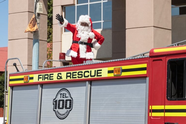 Cómo será el recorrido de Papa Noel por los barrios