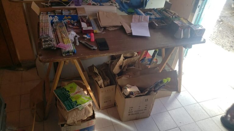 Allanamientos por venta ilegal de pirotecnia