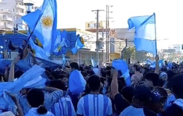 Heridos y detenidos tras los festejos por el triunfo de Argentina