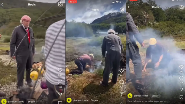 Un famoso chef realizó una parrillada en el bosque pese a estar prohibido