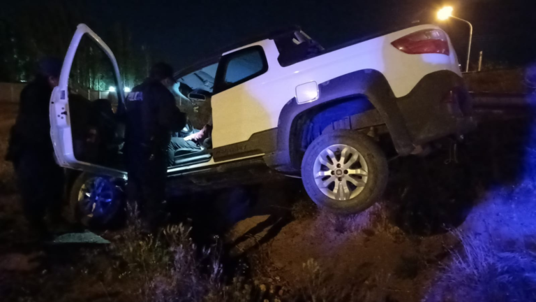 Desbarrancó en la Av. Polonia y fue trasladado al Hospital