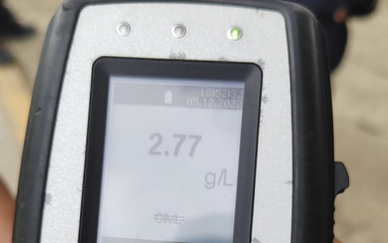 Choque en cadena: uno de los conductores manejaba ebrio