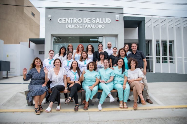 Reinaguró el Centro de Salud René Favaloro