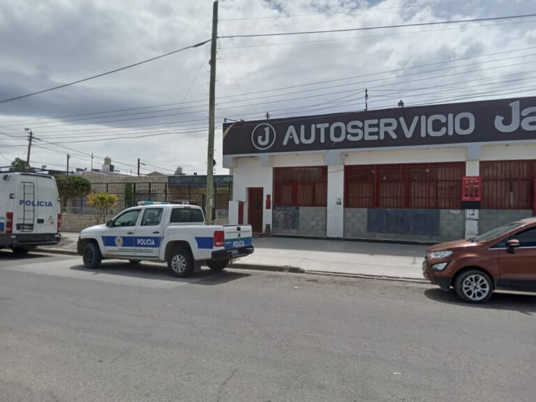 Amedrentó a los ladrones a tiros tras atacar el local a piedrazos