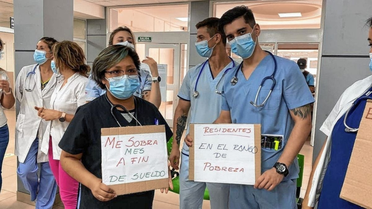 “Los médicos optan por trabajar con un privado o vuelven a sus provincias”