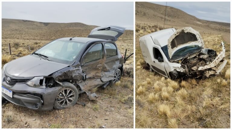Choque frontal en Ruta 26 con lesionados