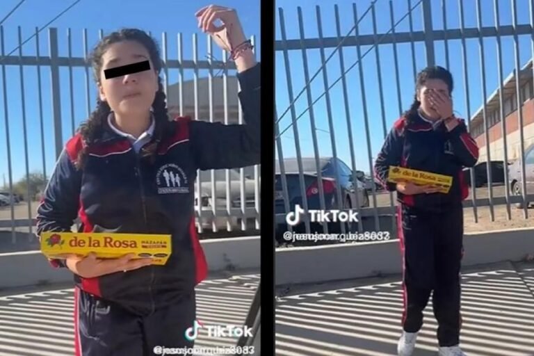 Obligó a su hija a vender en la calle porque no quería estudiar, se hizo viral y fue repudiado