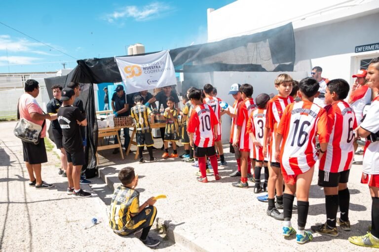 Los festejos por el 90° aniversario de la SCPL iniciaron con un Encuentro de Fútbol Infantil