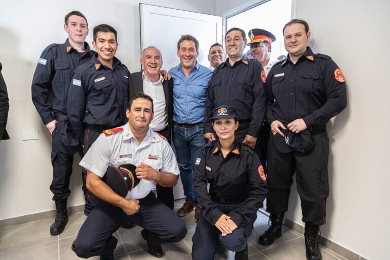 Reacondicionaron las viejas instalaciones del Destacamento de Bomberos Voluntarios en Km.3