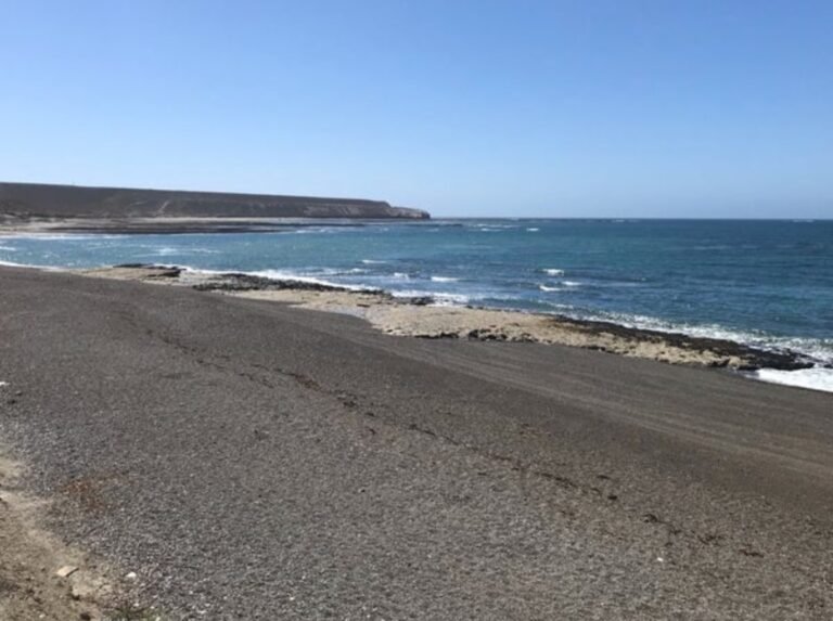 Falleció un hombre en la playa de Caleta Córdova