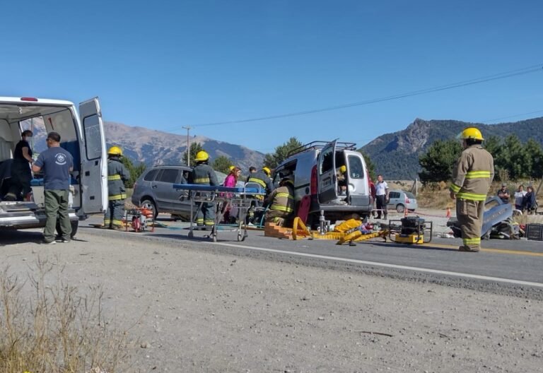Ruta 40: dos personas murieron en un choque frontal cerca de Bariloche