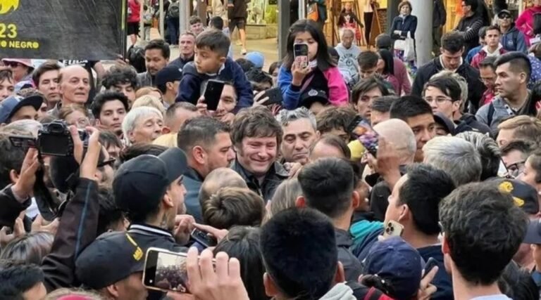 Milei recorrió Bariloche y en unos días podría visitar Chubut