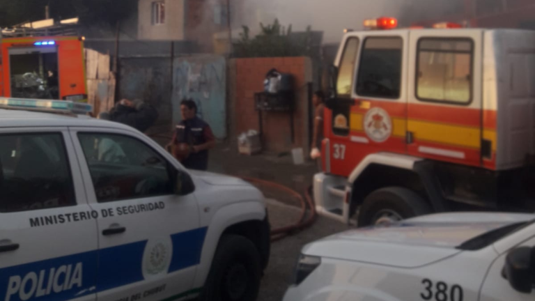 Se les incendió la casa y se quedaron solo con lo que llevaban puesto