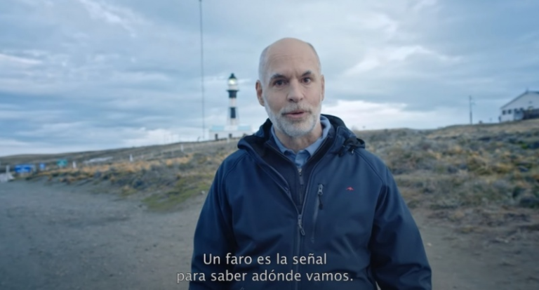 Larreta lanzó su candidatura a presidente con un video grabado en Santa Cruz