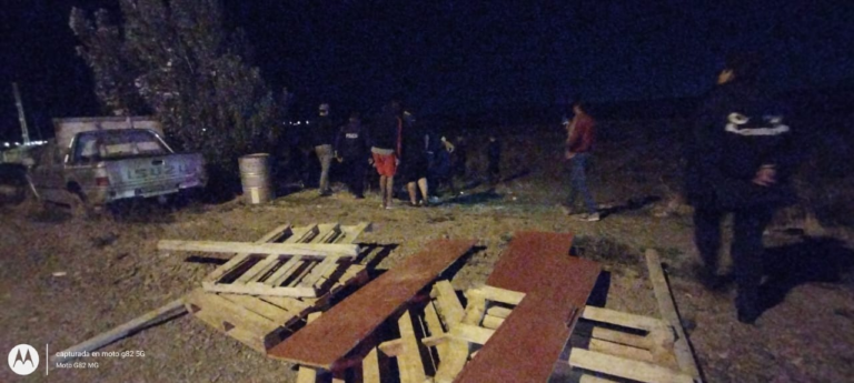 Desalojaron a un grupo de personas que intentaron usurpar terrenos en Palazzo