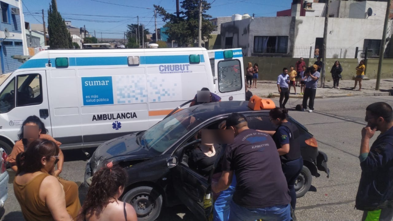 Impresionante choque terminó con cinco vehículos involucrados