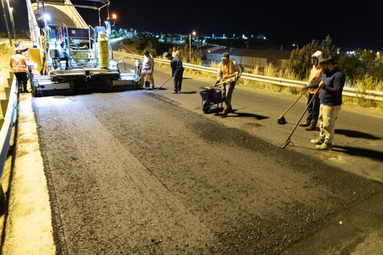 Avanzan las tareas de reparación en la Ruta 3