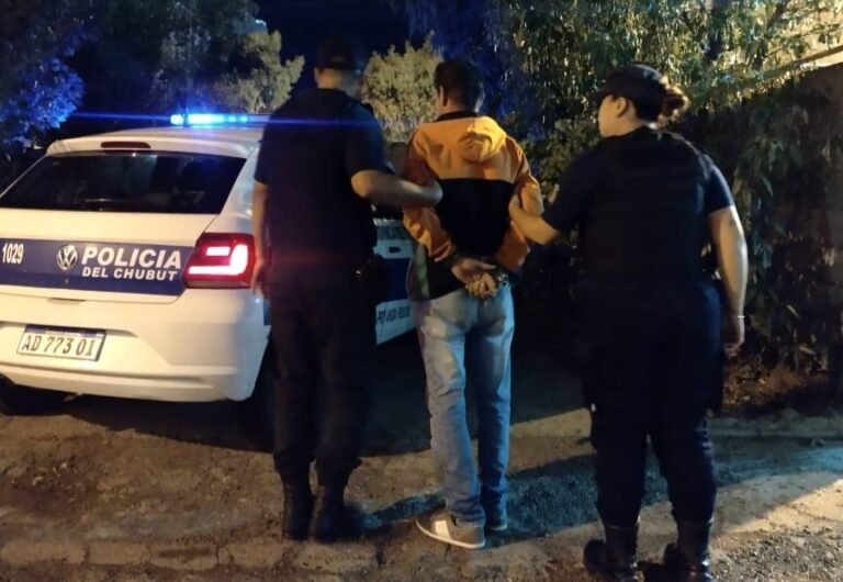 Ingresó al patio de una casa, hizo mucho ruido y lo detuvieron