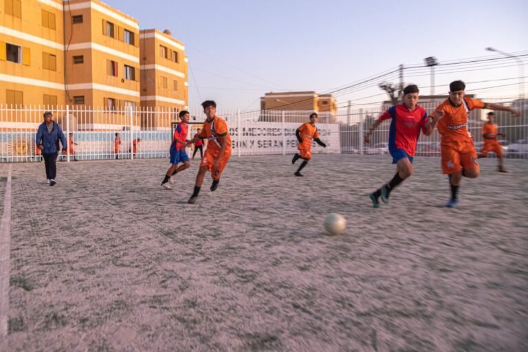 Inauguraron un nuevo playón deportivo en Comodoro