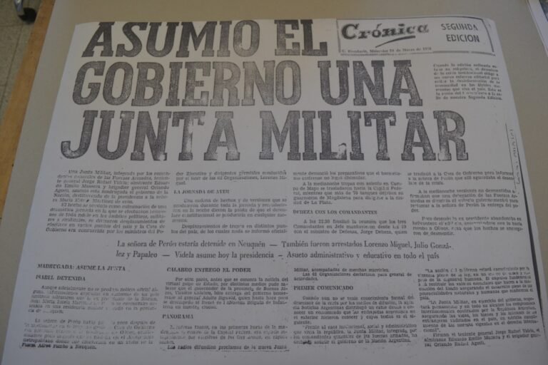 Distintas actividades para conmemorar el Día de la Memoria