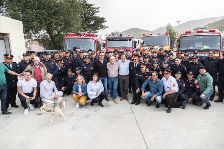 Inauguraron el Destacamento N°4 de bomberos de Laprida