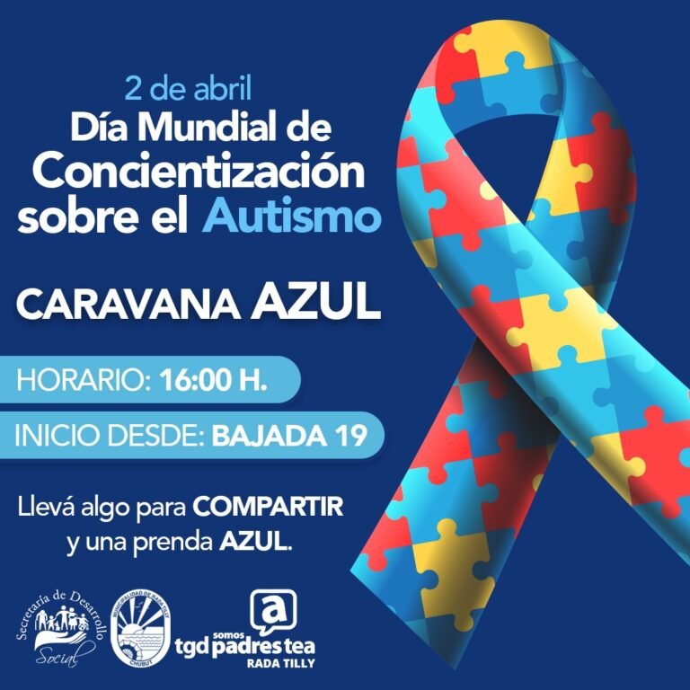 Caminata por el día mundial de la concientizacion sobre el autismo
