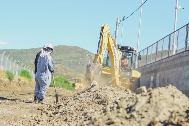 Se instalarán más de 2900 metros de tuberías de gas en el barrio Industrial
