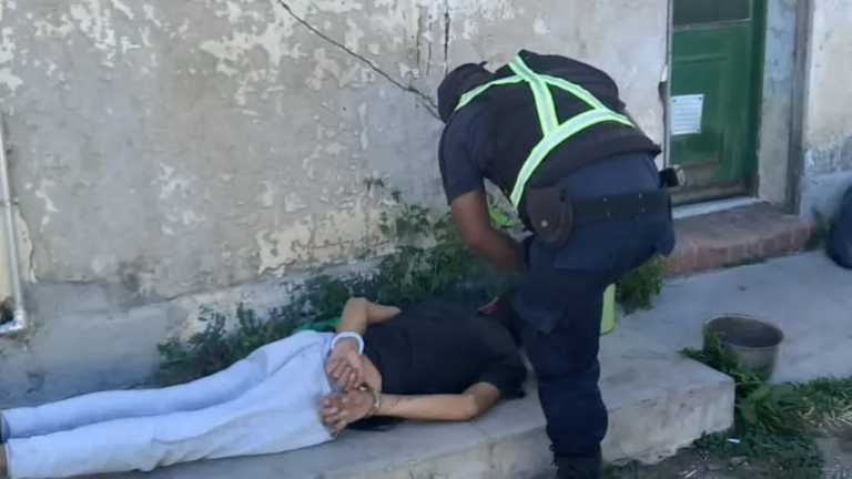 Descubrió al ladrón por medio de las cámaras de seguridad y lo capturaron