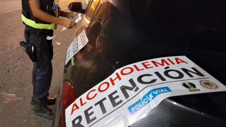 Más de 50 conductores alcoholizados fueron detectados durante el fin de semana