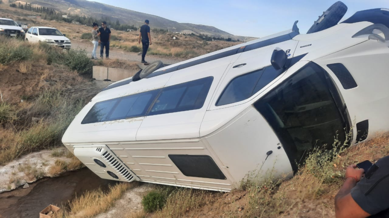Despistó y acabó dentro de un pluvial: no hubo lesionados