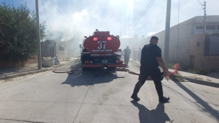 Se fue de viaje, se le incendió su casa y lo perdió todo