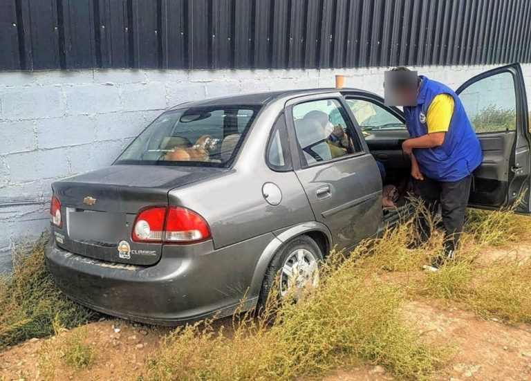 Accidente en el Roque González: dos mujeres salen ilesas tras despiste y vuelco