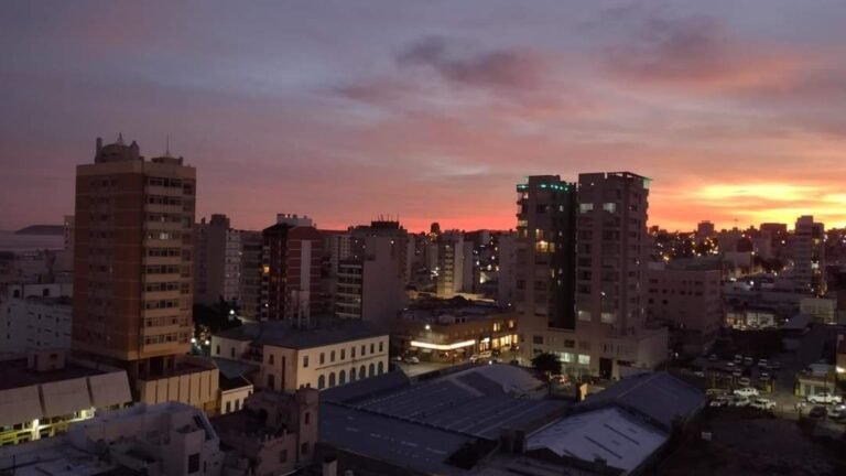 Jueves con cielo nublado y ventoso