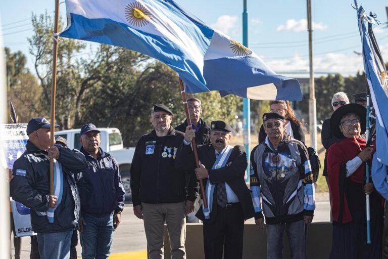 Homenaje al soldado Héctor Bordón en el 41° Aniversario de la Guerra de Malvinas